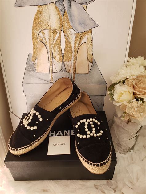 chanel espadrilles run small|authentic chanel espadrilles.